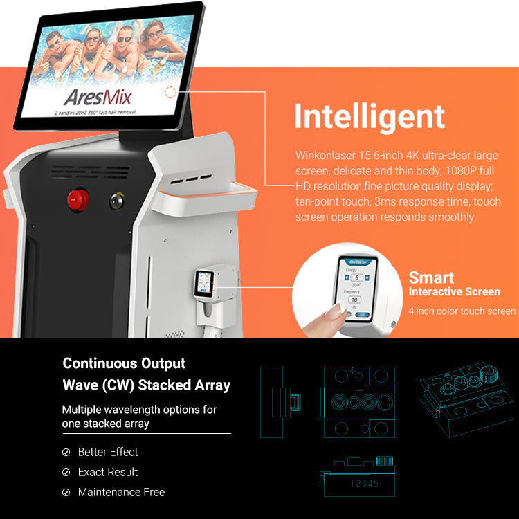 FDA-Certified Professional Laser Hair Removal Systems