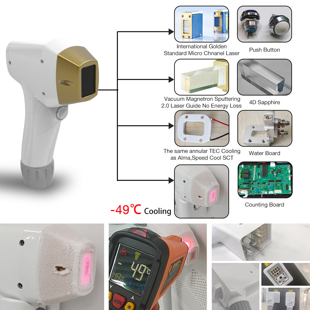 FDA-Certified Professional Laser Hair Removal Systems