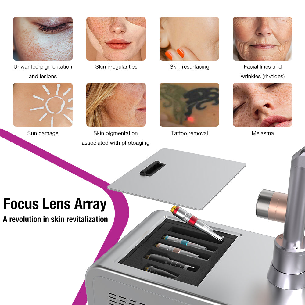 Laser Tattoo Removal Machine - Picosecond Laser Device with 532nm 755nm 1064nm