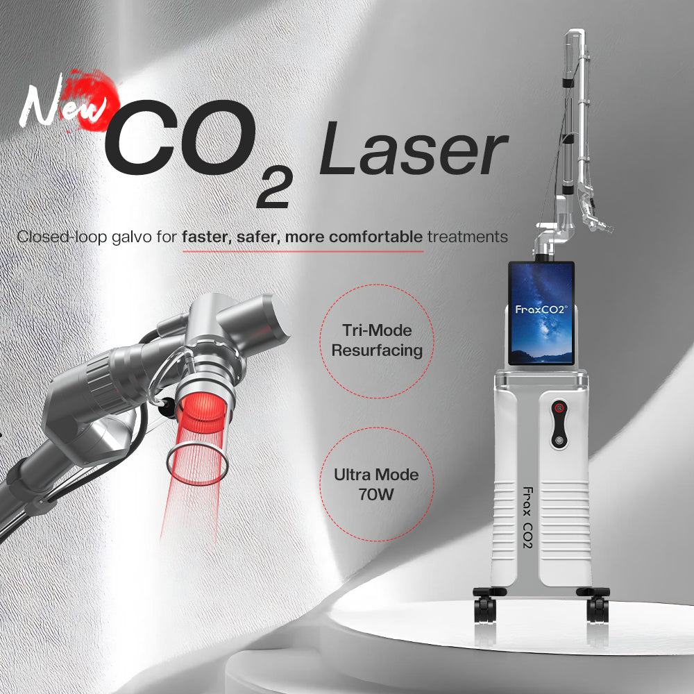 New Releases 10600nm Fractional Co2 Laser Machine for Skin whitening, stretch mark scar and wrinkle removal