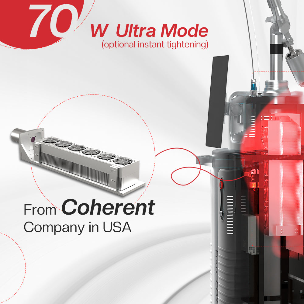 New Releases 10600nm Fractional Co2 Laser Machine for Skin whitening, stretch mark scar and wrinkle removal