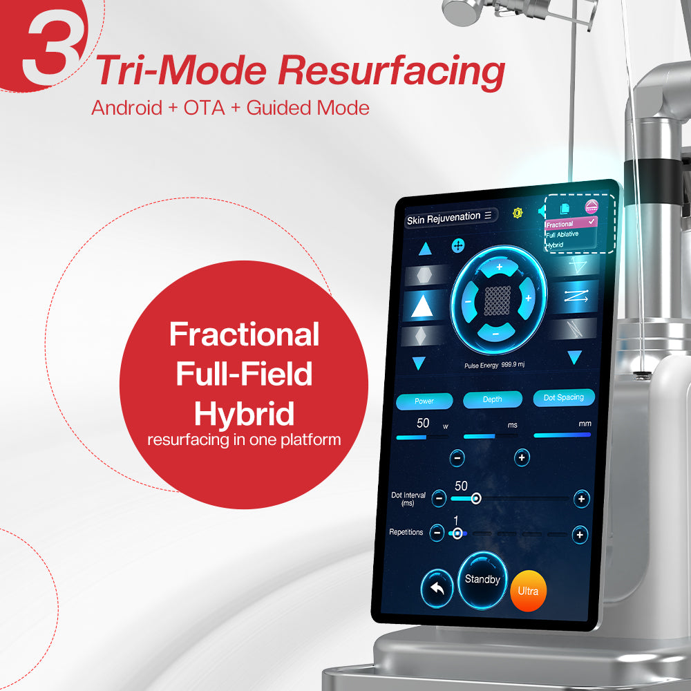 New Releases 10600nm Fractional Co2 Laser Machine for Skin whitening, stretch mark scar and wrinkle removal