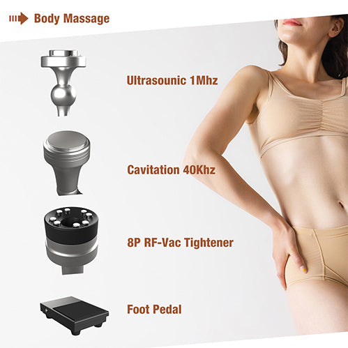 Cavitation Ultrasound Body Sculpting Machine 5 in 1