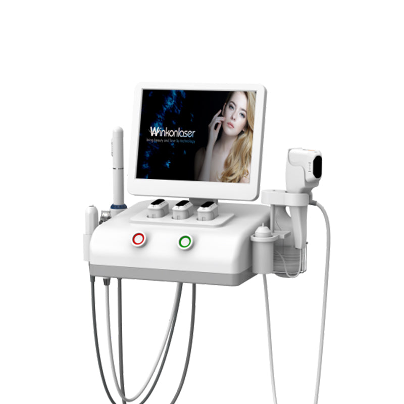 Advanced 7D HIFU Machine for Non-Invasive Face Lifting Body Slimming and Vaginal Tightening Professional 4-in-1 Aesthetic System