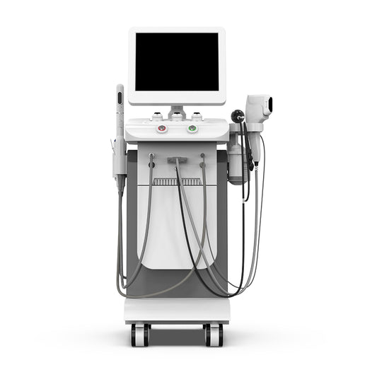 Advanced 7D HIFU Machine for Non-Invasive Face Lifting Body Slimming and Vaginal Tightening Professional 4-in-1 Aesthetic System