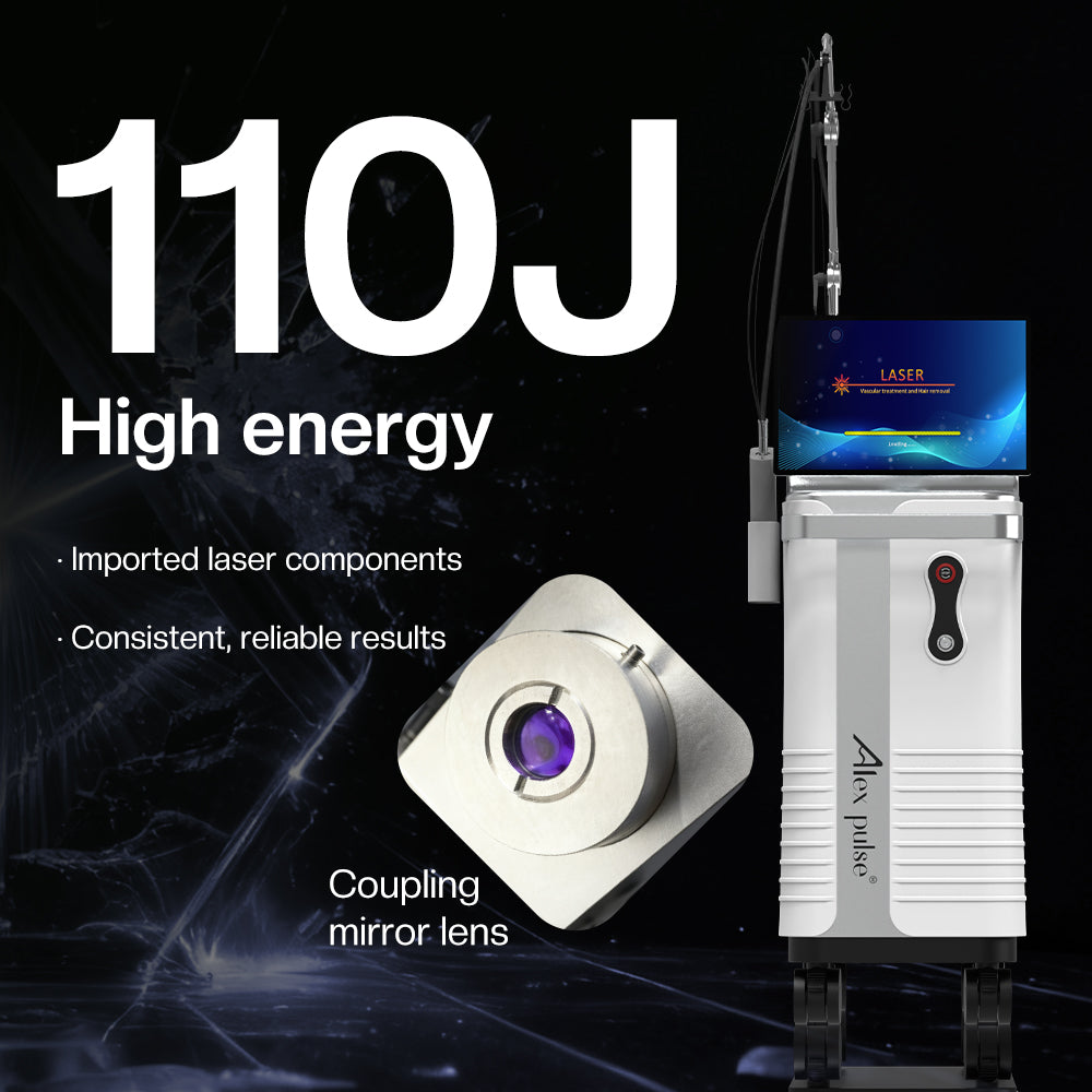 Alexpulse Dual Wavelength 1064 Long Pulse 755Nm Alexandrite Laser Hair Removal Machine